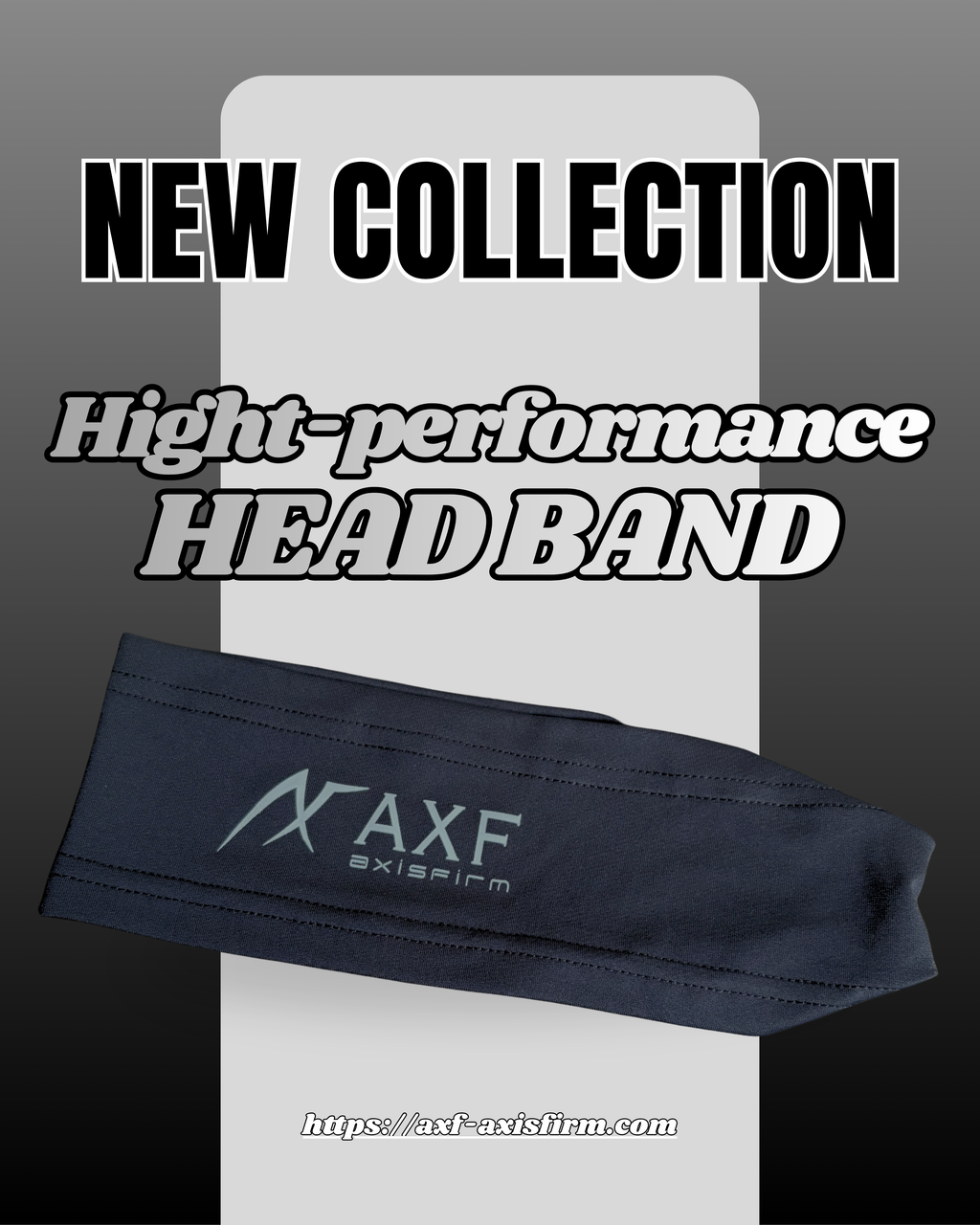 Hight-performance Head band(ハイパフォーマンスヘッドバンド）　AXF-305