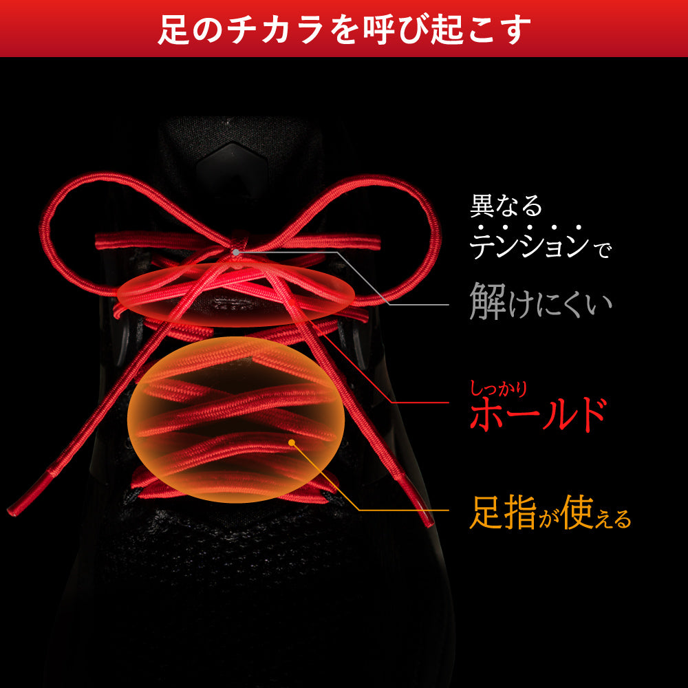 スポーツ 靴紐