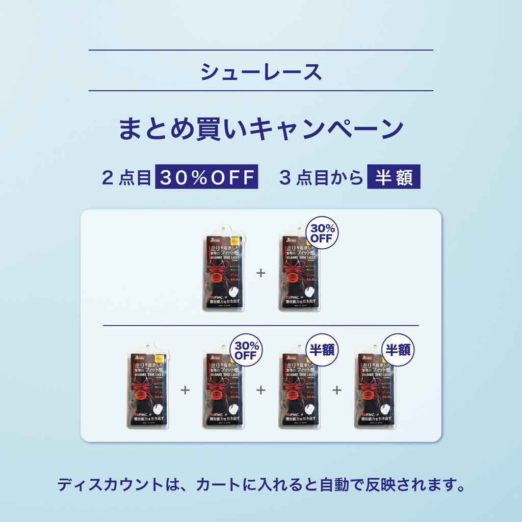 ベルガードシューレース　IFMC.靴紐