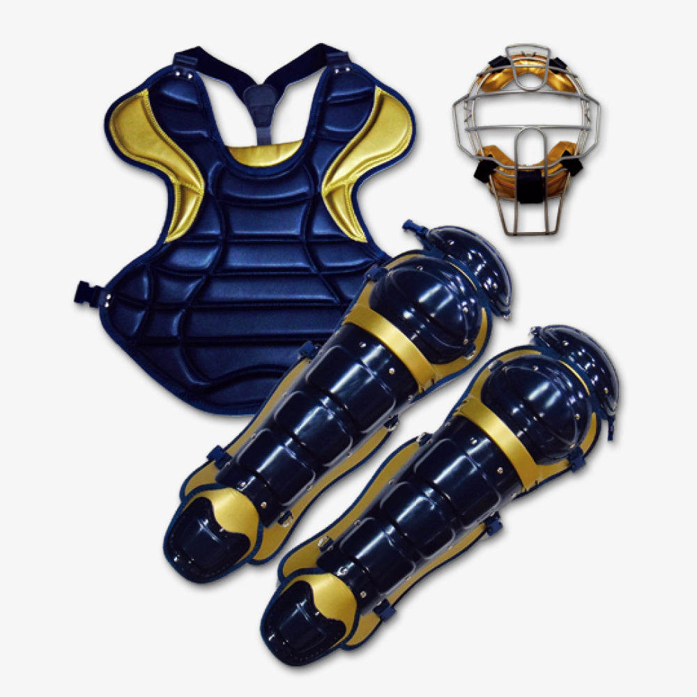 ベルガード（BELGARD）キャッチャー防具セット MPL775_KSN_2106_Navy-Gold