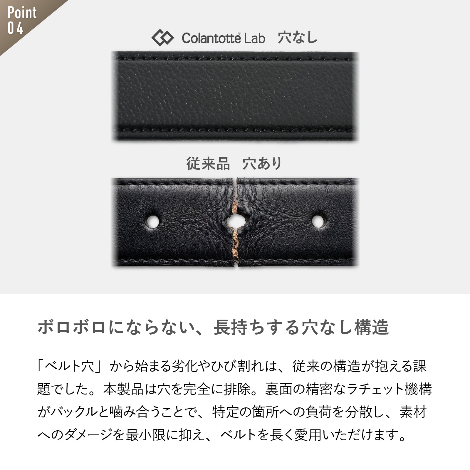 【コラントッテラボ ベルト 】ワンタッチタイプ CWCO001